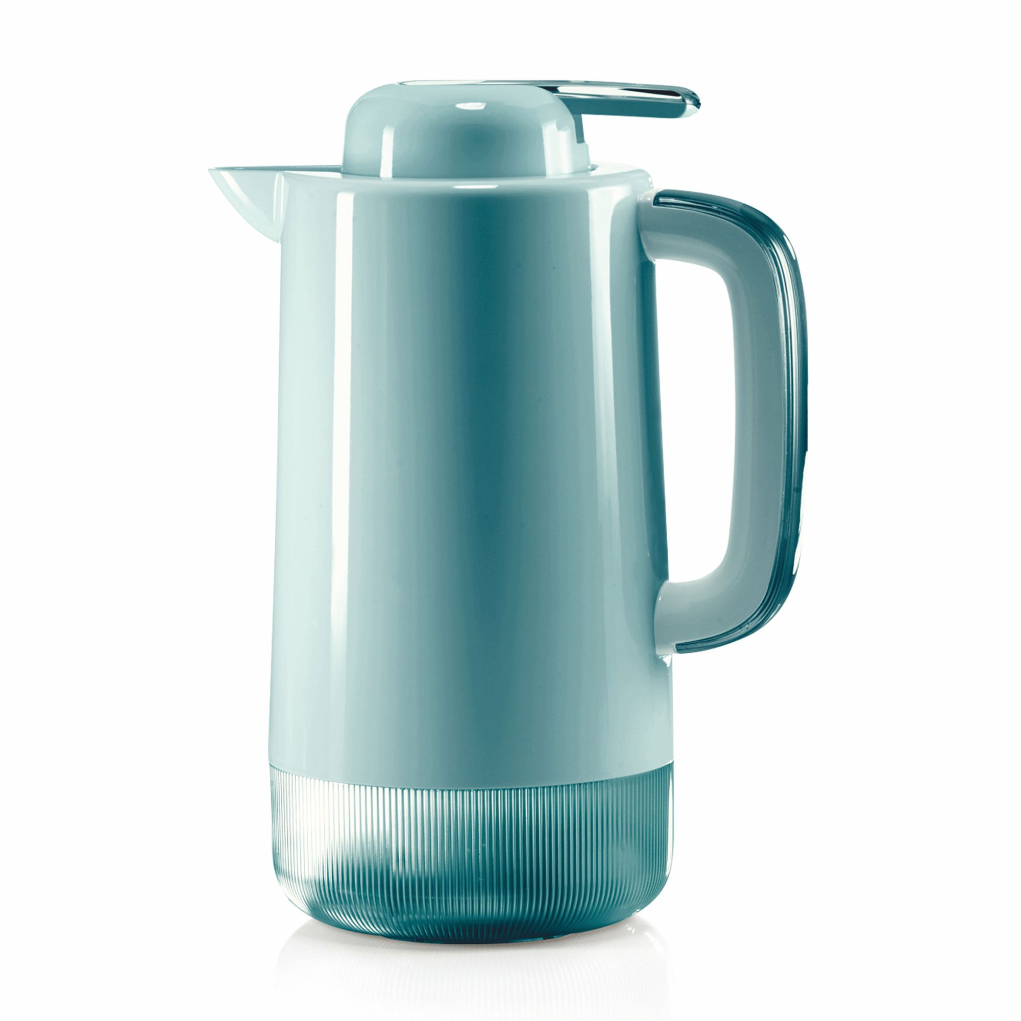 CARAFFA TERMICA LUCE INT. VETRO 1L - AZZURRO