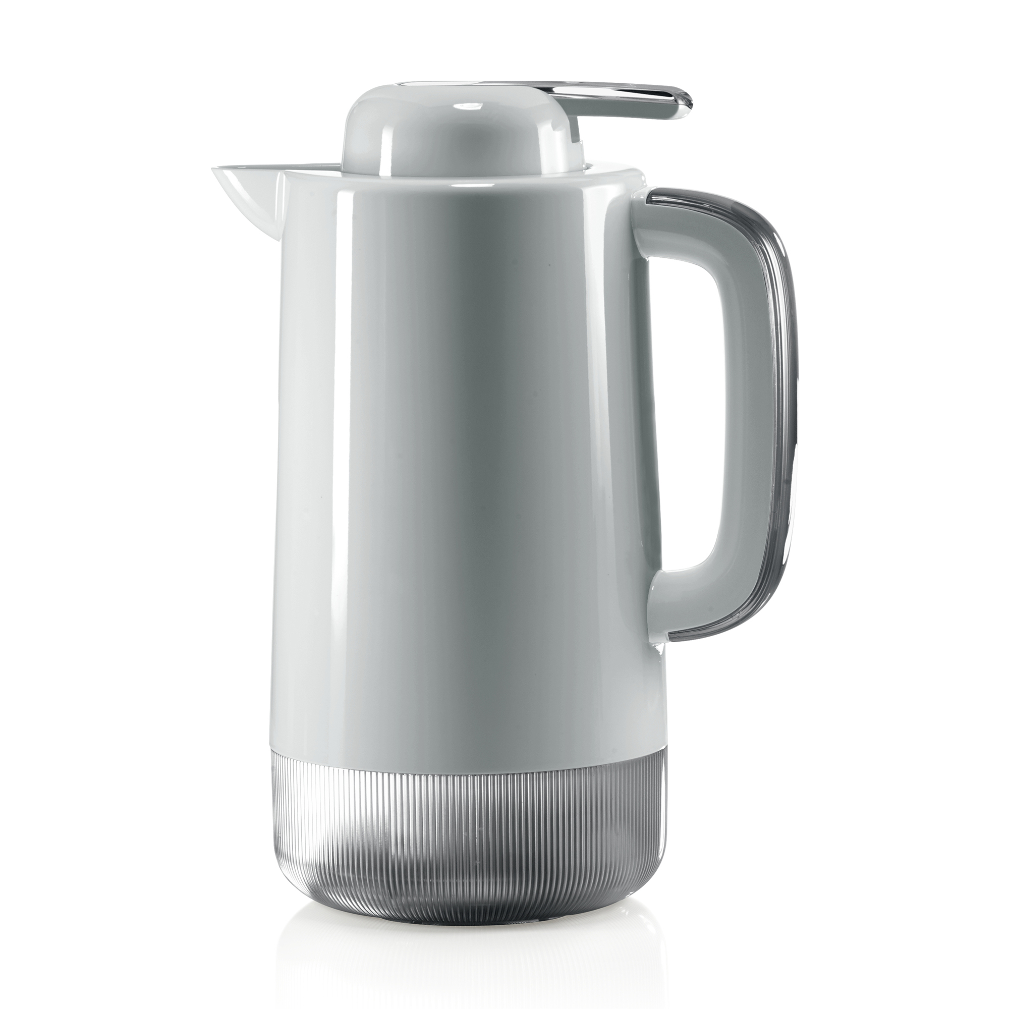 CARAFFA TERMICA LUCE INT. VETRO 1L - GRIGIO CHIARO