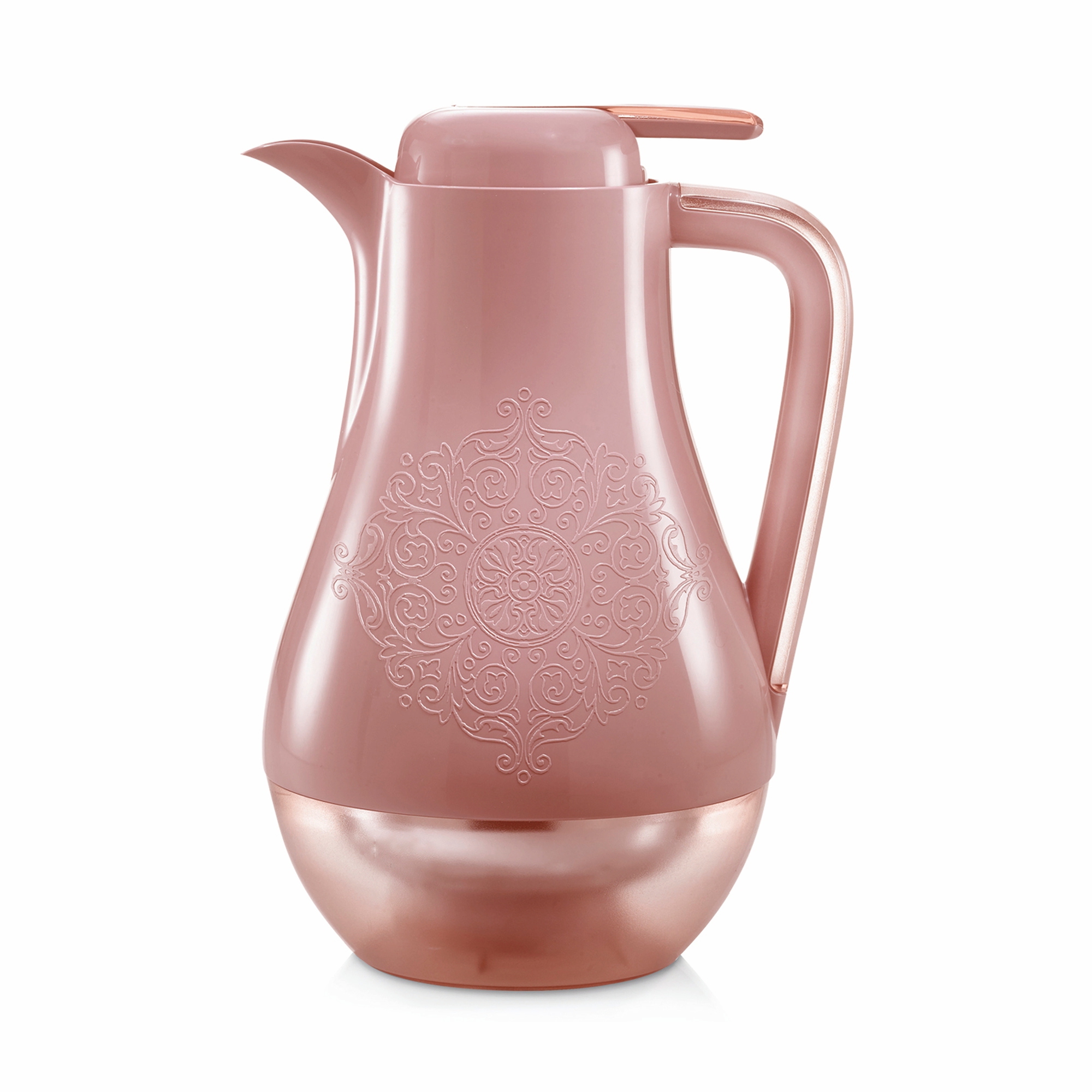 CARAFFA TERMICA ARABESQUE INT. VETRO 1L - ROSA