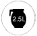 Capacità 2.5L
